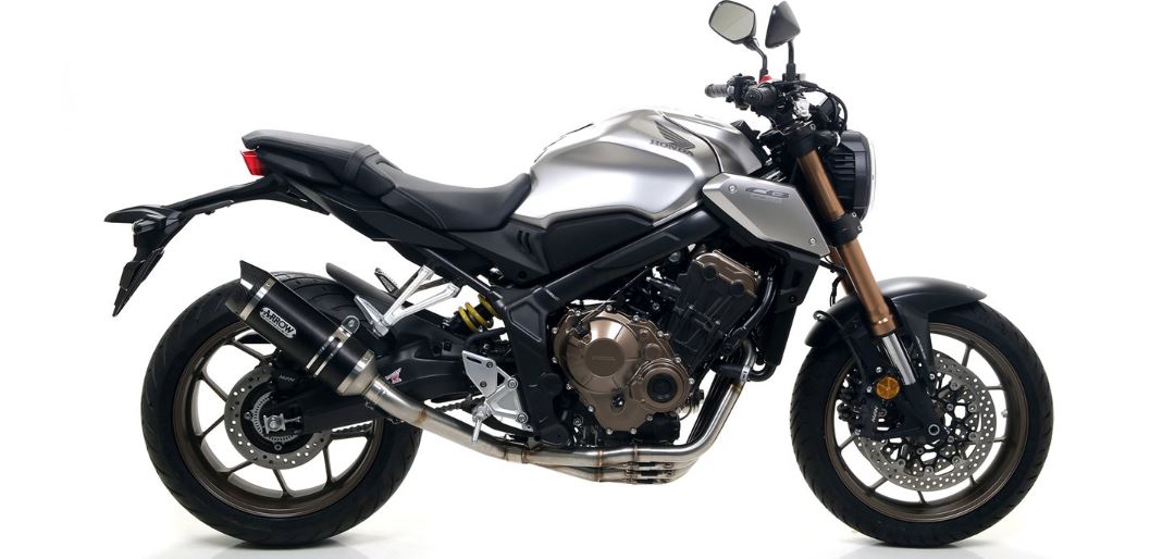 ARROW SILENCIADOR THUNDER BLACK HOMOLOGADO HONDA CB 650 R / CBR 650R 2019-23