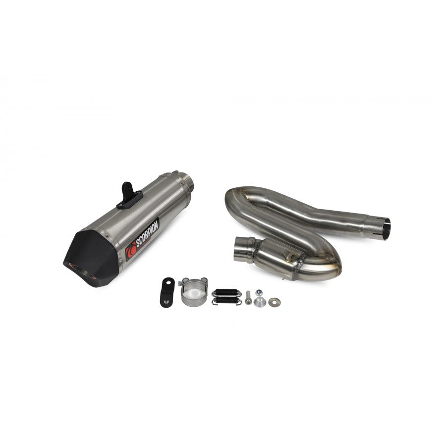 SCORPION SERKET TAPER SLIP-ON TRIUMPH STREET TRIPLE 765 S, R & RS 17-19