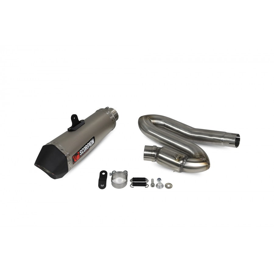 SCORPION SERKET TAPER SLIP-ON TRIUMPH STREET TRIPLE 765 S, R & RS 17-19