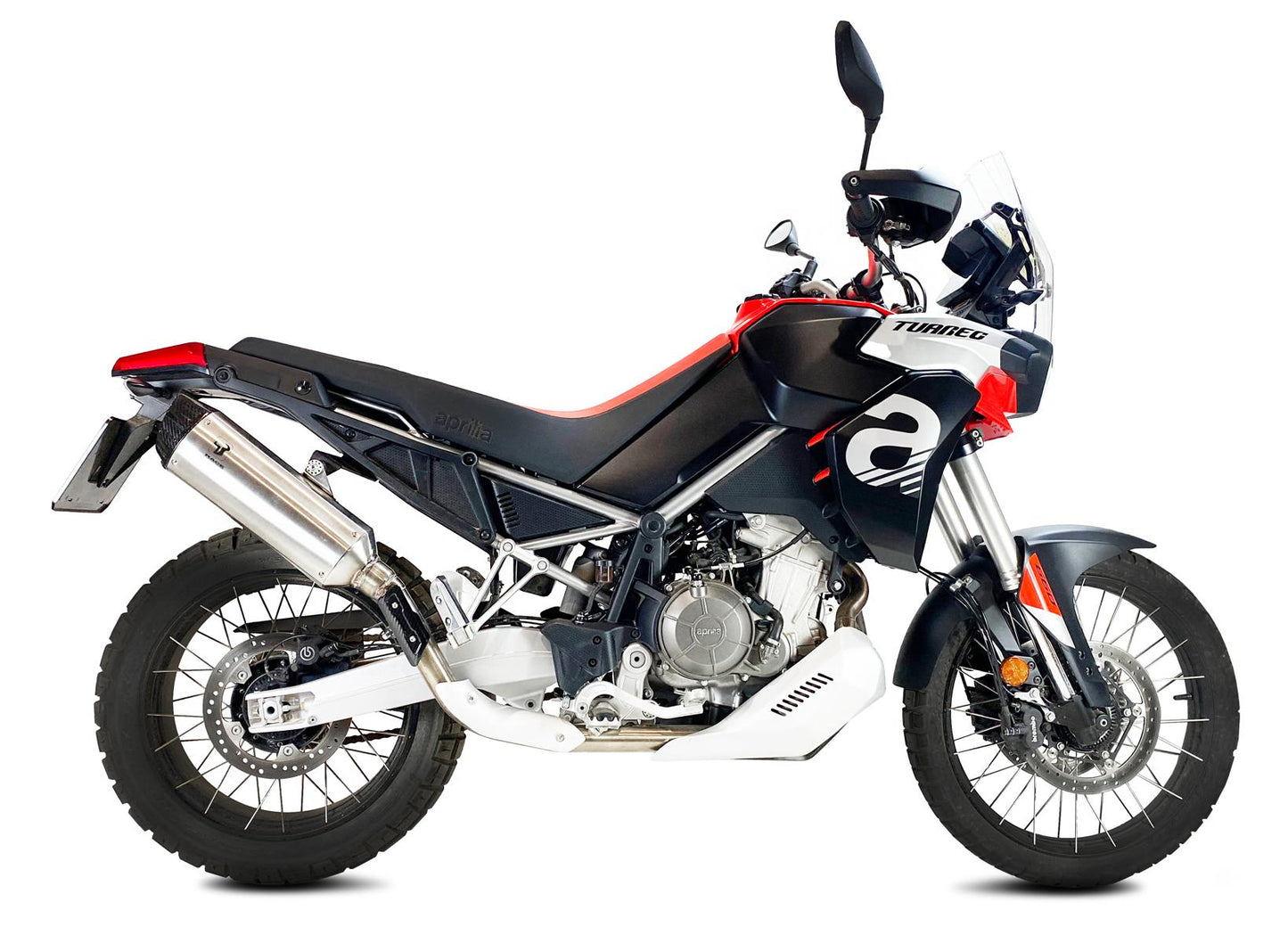 IX RACE ESCAPE DESIERTO DE ACERO INOXIDABLE APRILIA TUAREG 660 2021-23