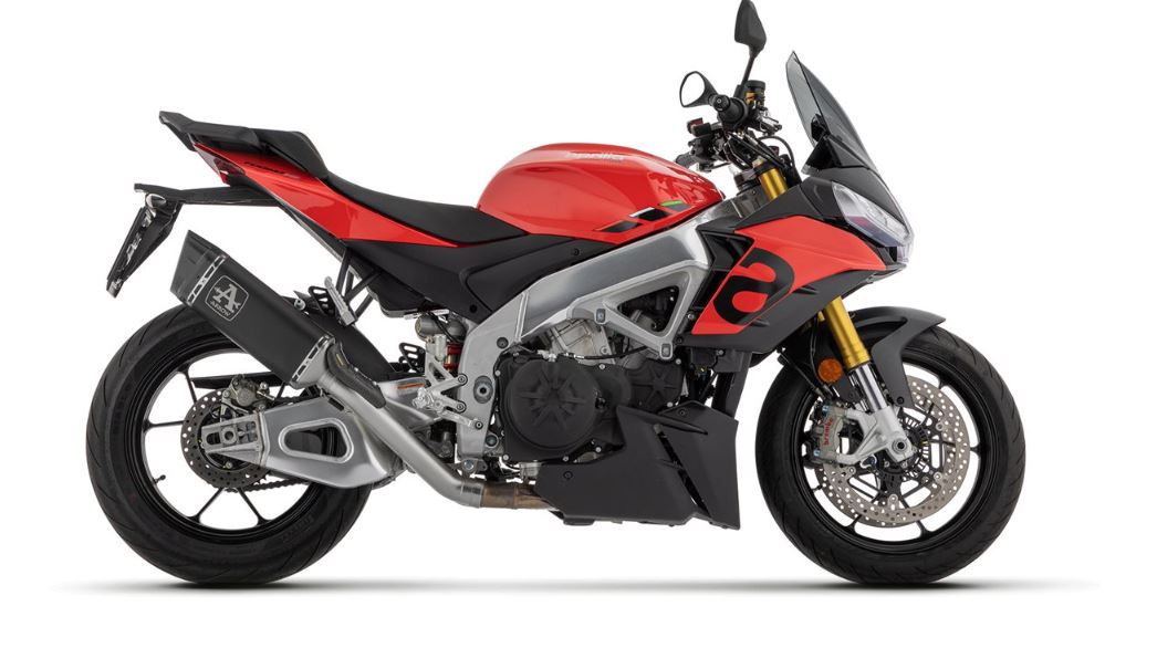 ARROW SILENCIOSO PISTA DE TITANIO "DARK" CON CONECTOR DE TITANIO APRILIA APRILIA RSV 4 1100 FACTORY 2021-24 / TUONO V4 1100 2021-24