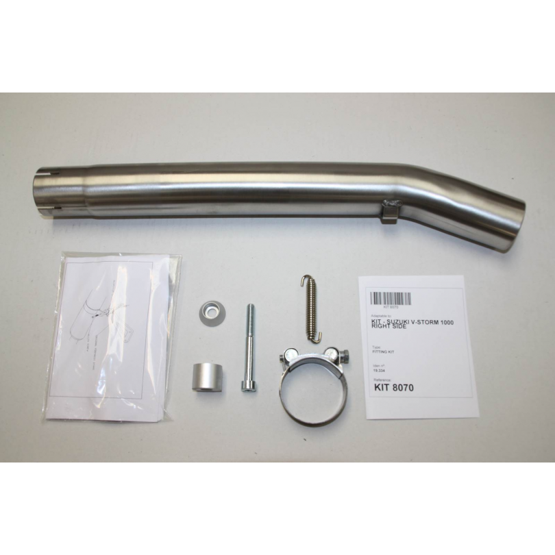 IXIL DOBLE SLIP ON - HEXOVAL XTREM EVOLUTION - SUZUKI DL 1000 V-STROM 02-13