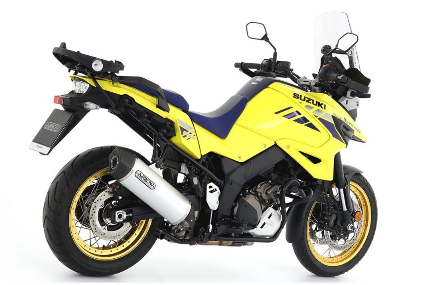 ARROW SILENCIADOR MAXI RACE-TECH FONDO CARBONO SUZUKI V-STROM 1050 2020-24