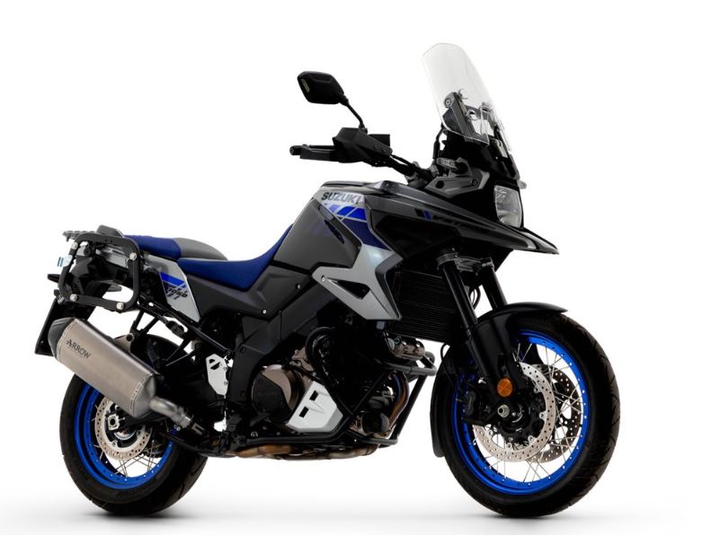 ARROW SILENCIADOR SONORA TITANIO FONDO CARBONO SUZUKI V-STROM 1050 2020-24