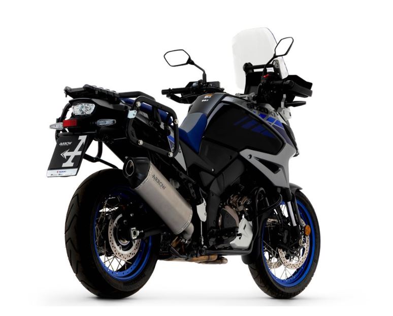 ARROW SILENCIADOR SONORA TITANIO FONDO CARBONO SUZUKI V-STROM 1050 2020-24