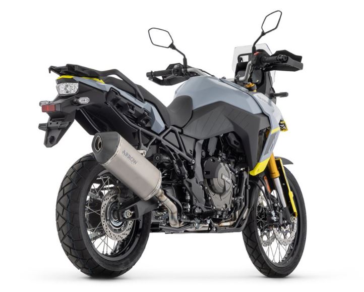 ARROW SILENCIADOR SONORA DE TITANIO FONDO EN CARBONO SUZUKI V-STROM 800DE 2023-24