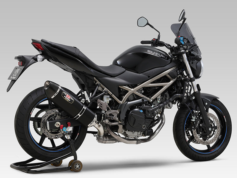 YOSHIMURA MUFFLER R77-J TRAPEZOIDAL CONE SUZUKI SV 650 2016-23