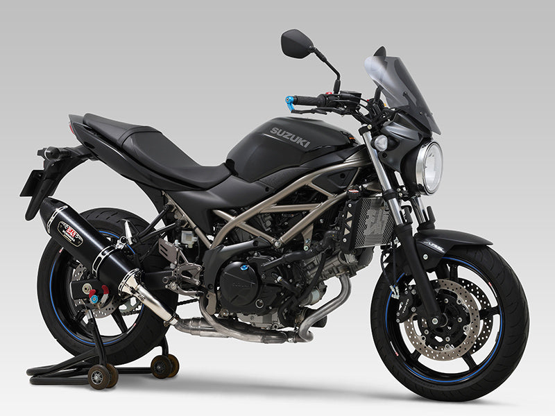 YOSHIMURA MUFFLER R77-J TRAPEZOIDAL CONE SUZUKI SV 650 2016-23