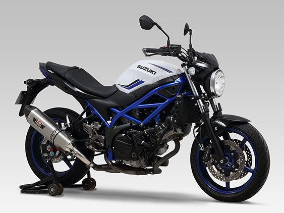 YOSHIMURA MUFFLER R77-J TRAPEZOIDAL CONE SUZUKI SV 650 2016-23