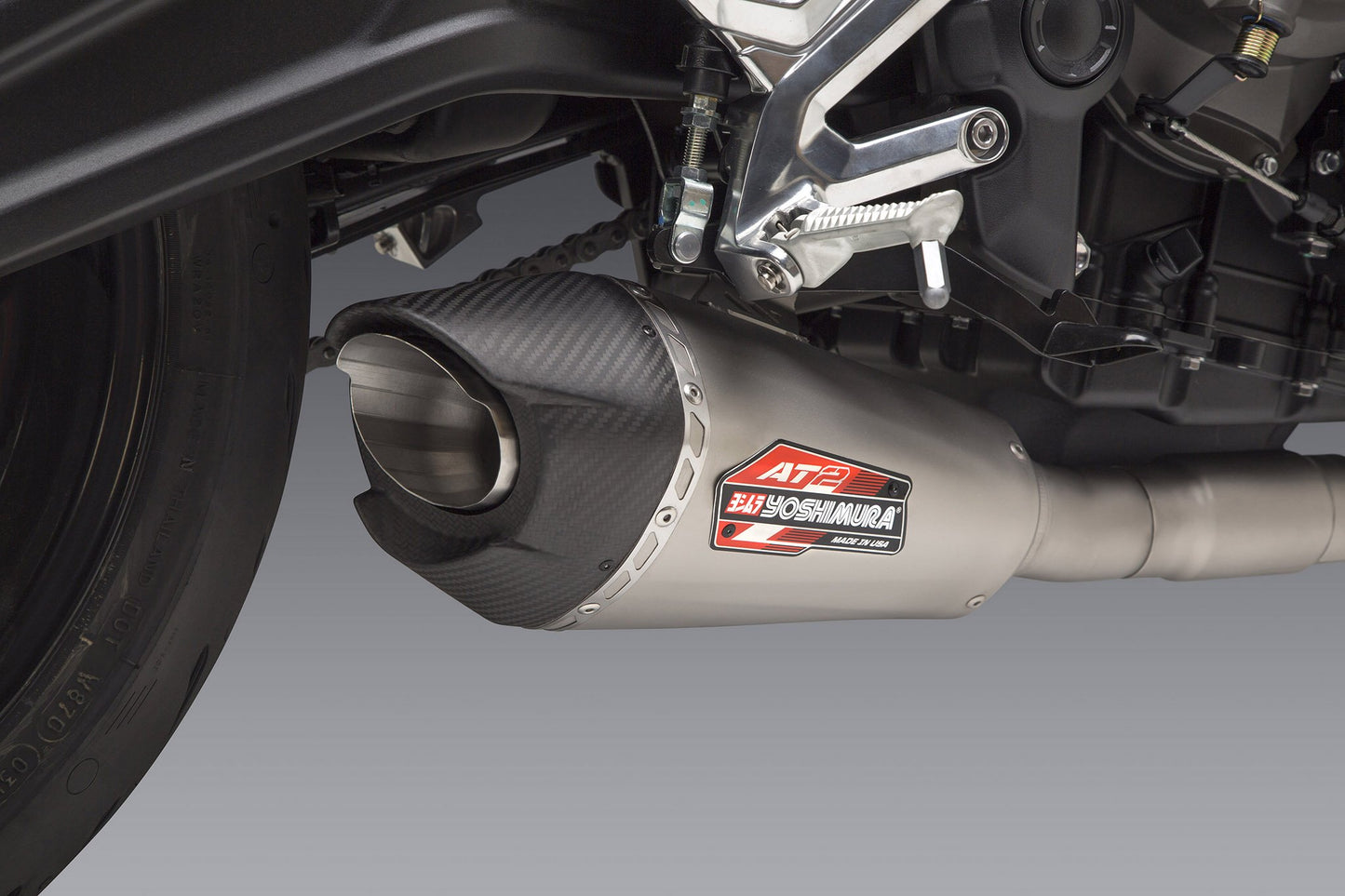 YOSHIMURA COMPLETE LINE RACE SERIES AT2 TRIUMPH TRIDENT 660 2021-23