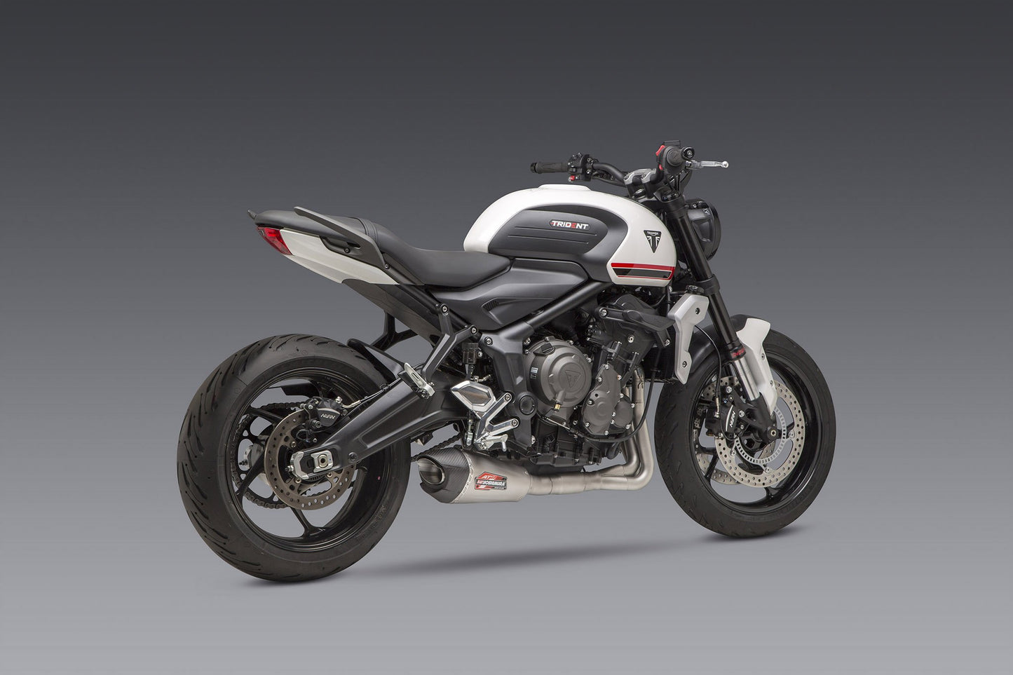 YOSHIMURA COMPLETE LINE RACE SERIES AT2 TRIUMPH TRIDENT 660 2021-23