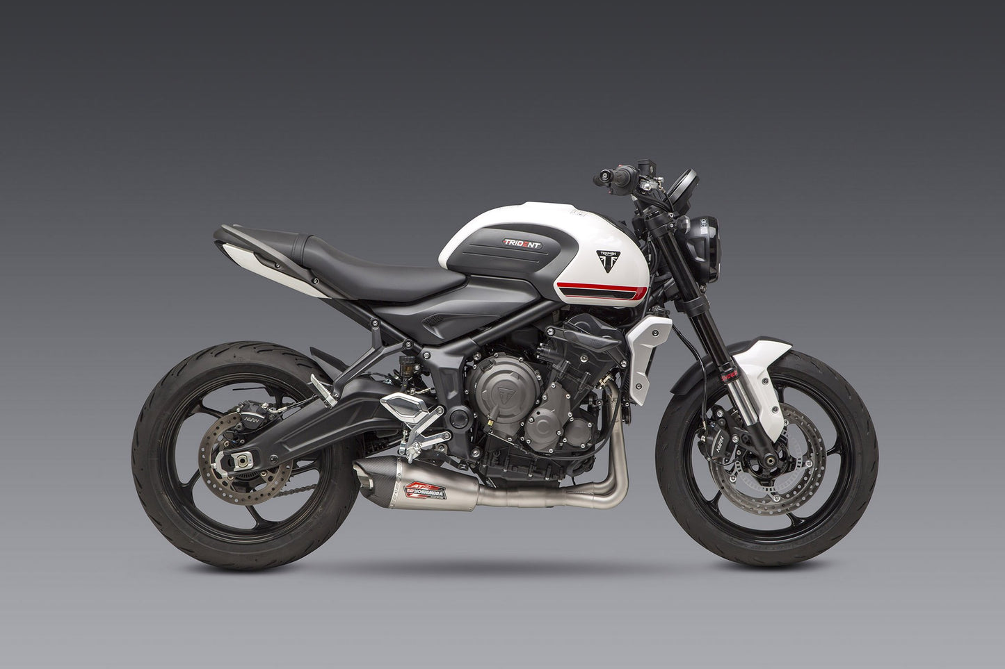 YOSHIMURA COMPLETE LINE RACE SERIES AT2 TRIUMPH TRIDENT 660 2021-23