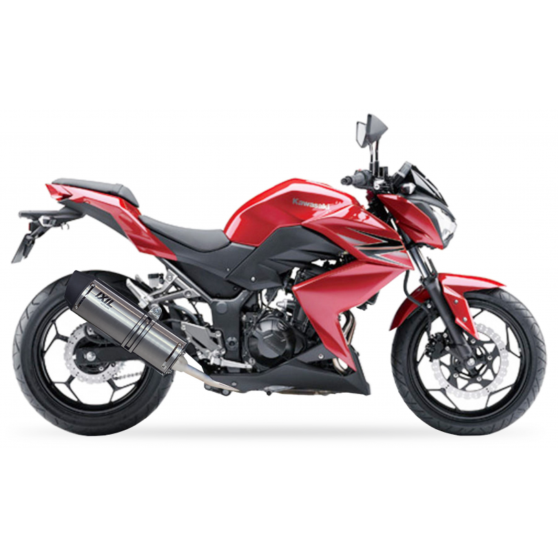 IXIL SLIP ON - HEXOVAL XTREM EVOLUTION - KAWASAKI Z 300 / NINJA 250-300 R 13-15