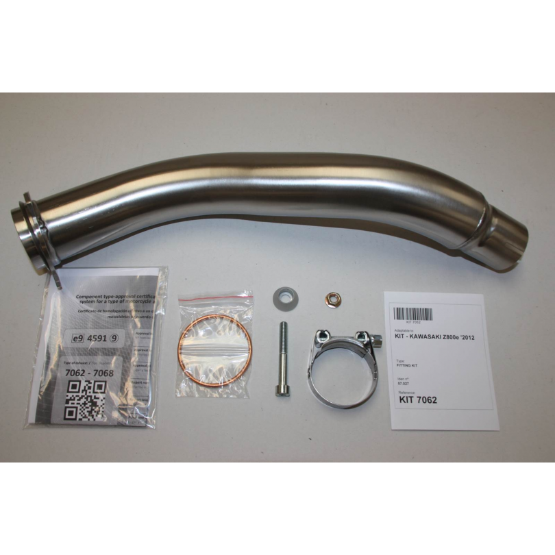 IXIL SLIP ON - HEXOVAL XTREM EVOLUTION - KAWASAKI Z 800 e 2013-16
