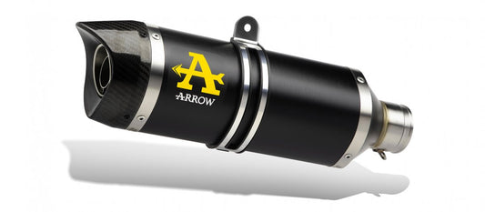 ARROW ESCAPE COMPLETO THUNDER NEGRO TERMINACIÓN DE CARBONO HOMOLOGADO YAMAHA TRACER 7 21-24