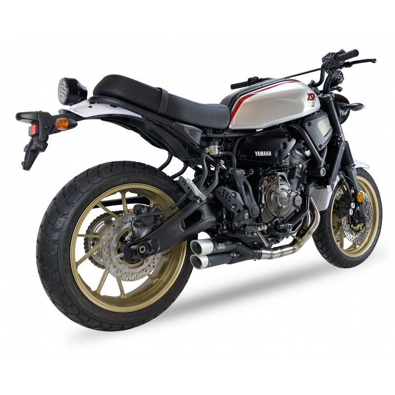 IXIL FULL SYSTEM DUAL HYPERLOW BLACK XL YAMAHA MT-07 2021-24 / TRACER 700 2020 / TRACER 7 2021-23 / XSR 700 2021-24