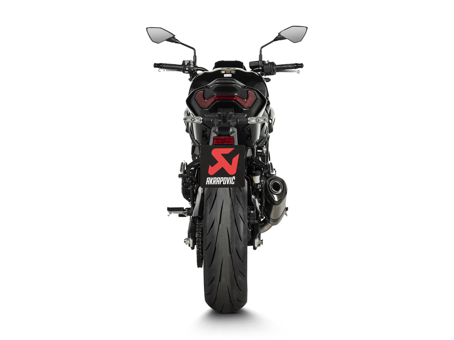 AKRAPOVIC SLIP-ON TITANIO HOMOLOGADO KAWASAKI Z 900 2025