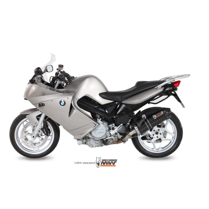 MIVV SLIP-ON OVAL CARBONO BMW F 800 S / ST 2006-12