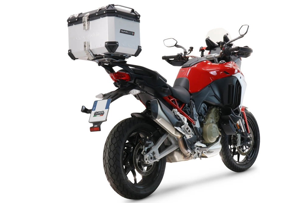 GPR TECH BAÚL ALPI-TECH SILVER 45L DUCATI MULTISTRADA V4 - S 2021-24