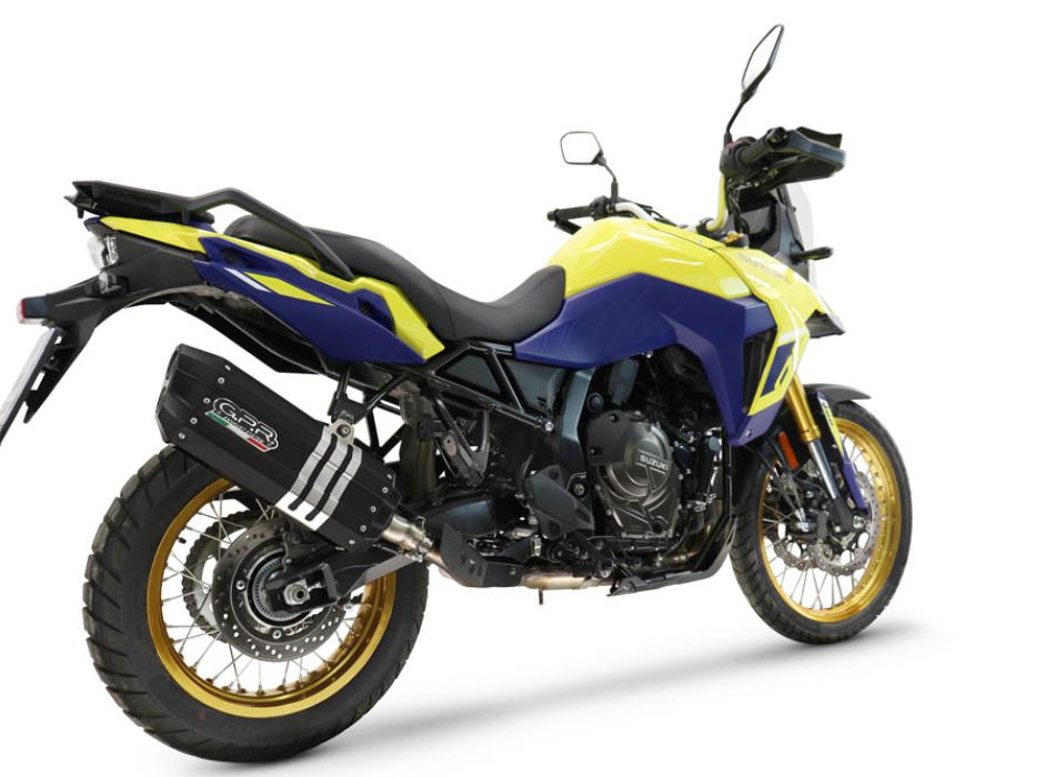 GPR HYPER SONIC BLACK TITANIUM HOMOLOGADO SUZUKI V-STROM DL 800 DE - SE 2023-25