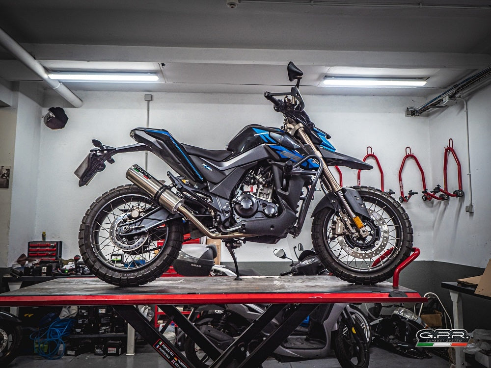 GPR ESCAPE COMPLETO M3 HOMOLOGADO ZONTES 125 G1 - U - U1 - Z2 2020-24