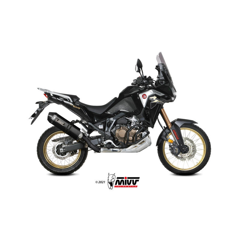 MIVV SPEED EDGE BLACK HOMOLOGADO HONDA CRF 1100 L AFRICA TWIN 2020-26