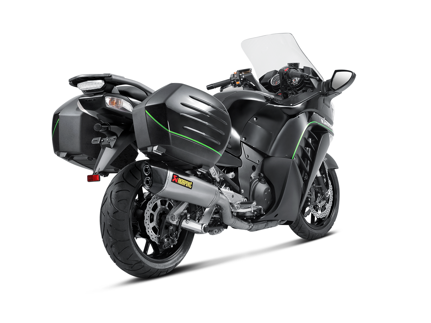 AKRAPOVIC HOMOLOGADO KAWASAKI GTR 1400 2008-17