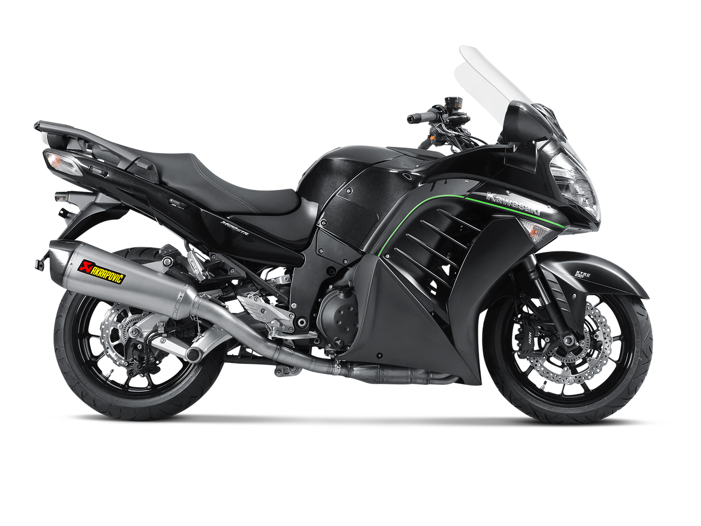 AKRAPOVIC HOMOLOGADO KAWASAKI GTR 1400 2008-17