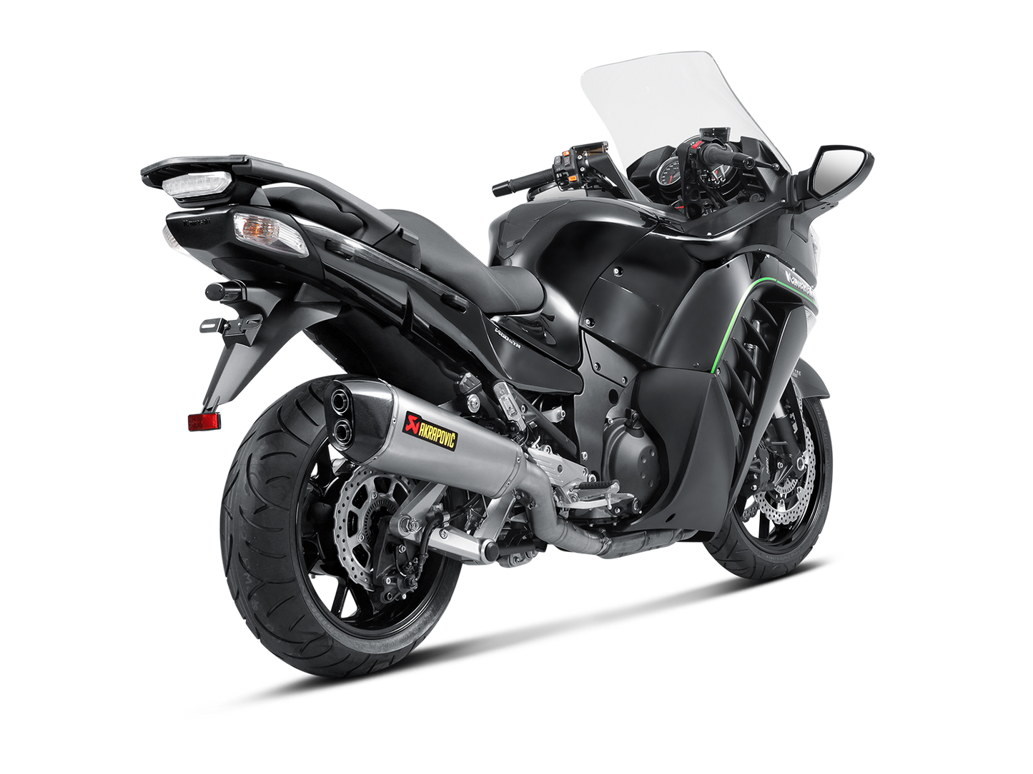 AKRAPOVIC HOMOLOGADO KAWASAKI GTR 1400 2008-17