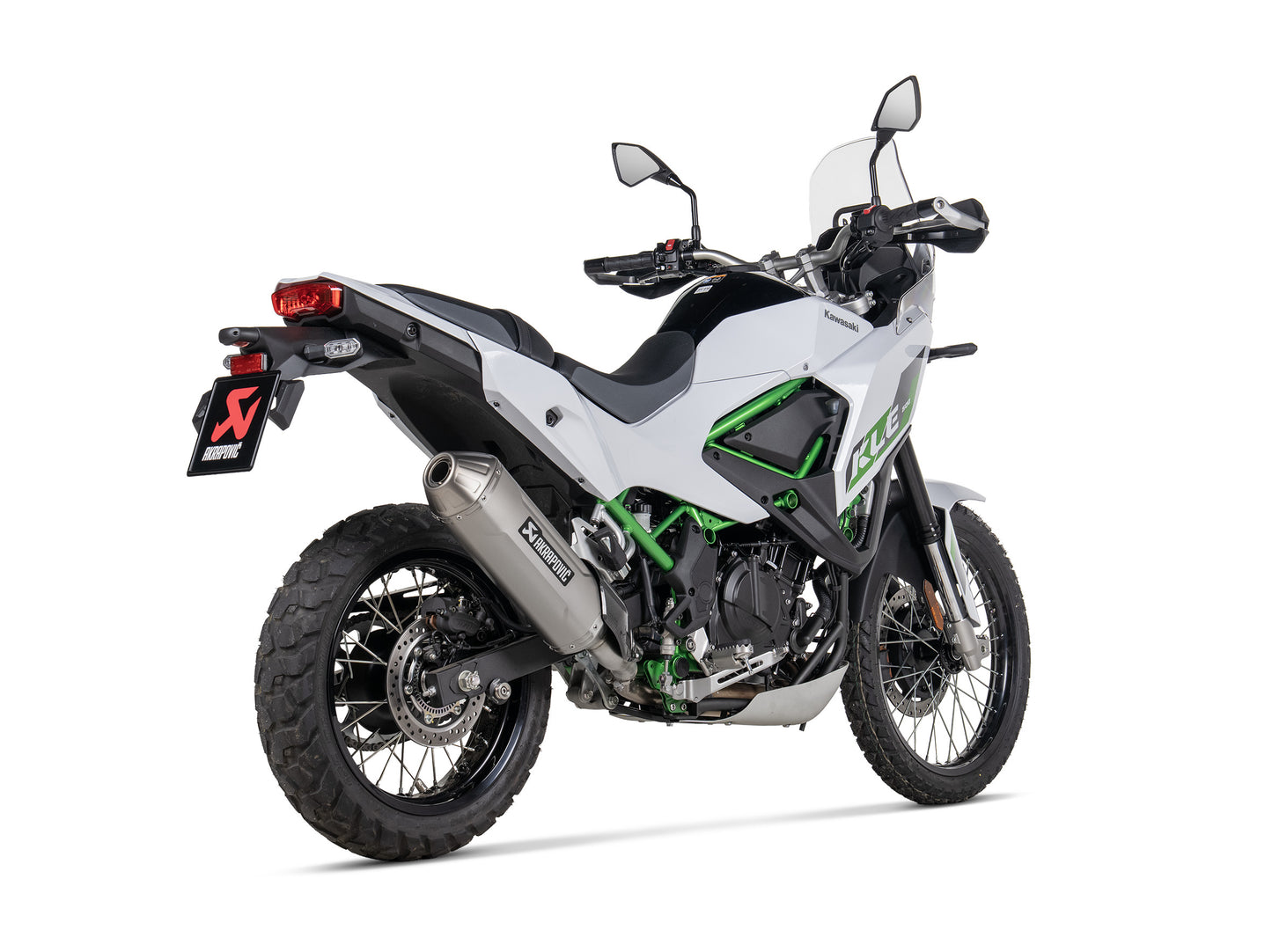 AKRAPOVIC SLIP-ON TITANIO HOMOLOGADO KAWASAKI KLE 500 2026