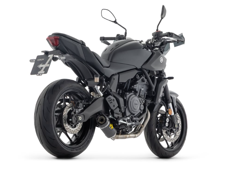 ARROW FULL SYSTEM THUNDRE DARK YAMAHA MT-07 2025