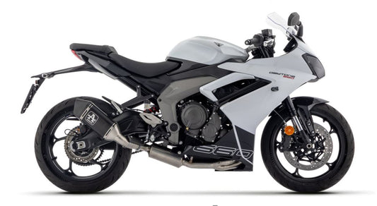 ARROW FULL SYSTEM VELOCE DARK ALUMINIUM HOMOLOGADO TRIUMPH DAYTONA 660 2024-25