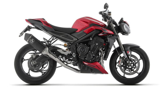 ARROW FULL SYSTEM VELOCE DARK HOMOLOGADO TRIUMPH STREET TRIPLE 765 RS 2023-24