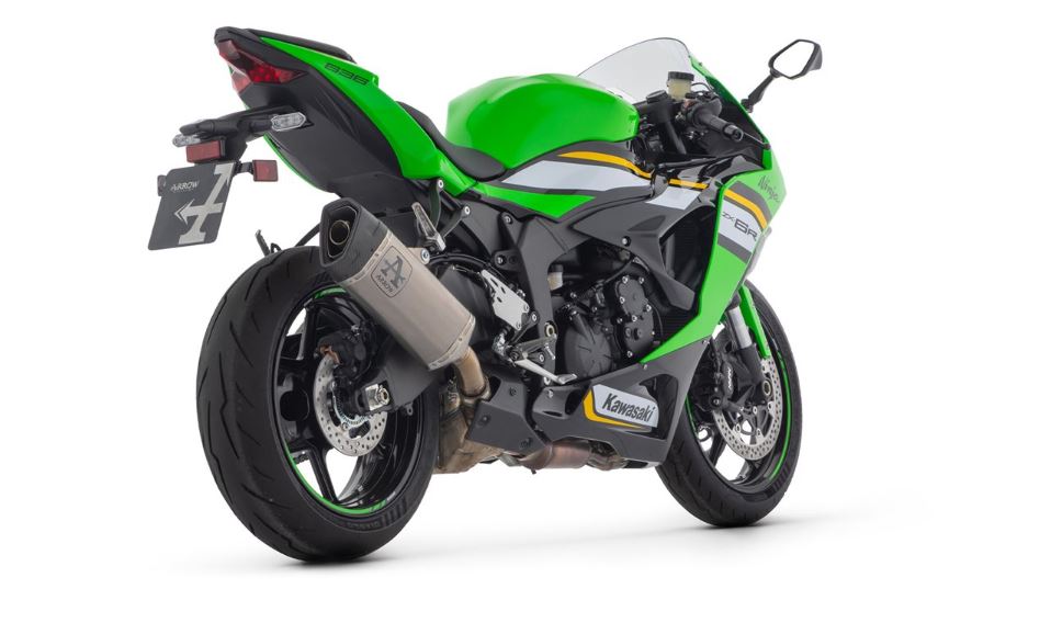 ARROW PISTA TITANIUM HOMOLOGADO KAWASAKI ZX-6R 636 2024-25