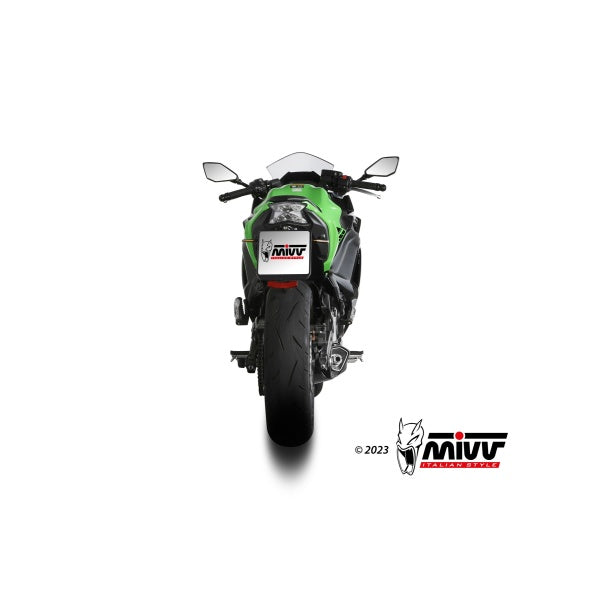 MIVV FULL SYSTEM DELTA RACE BLACK KAWASAKI Ninja 650 / Z 650 / VULCAN S 650 2024-25