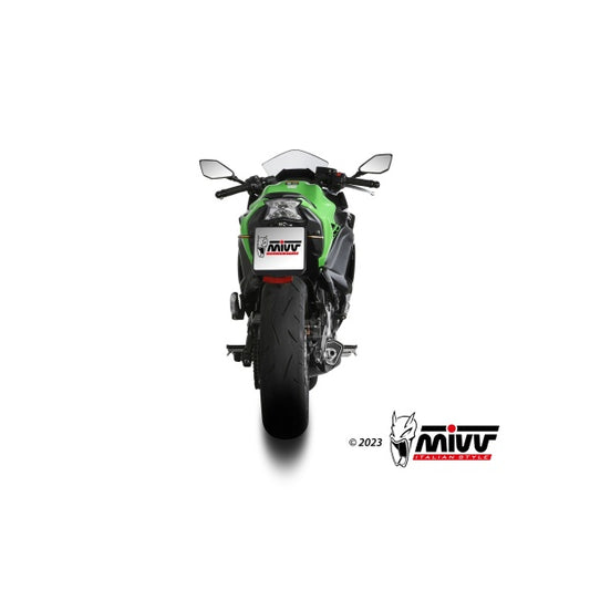 MIVV FULL SYSTEM DELTA RACE BLACK KAWASAKI Ninja 650 / Z 650 / VULCAN S 650 2024-25