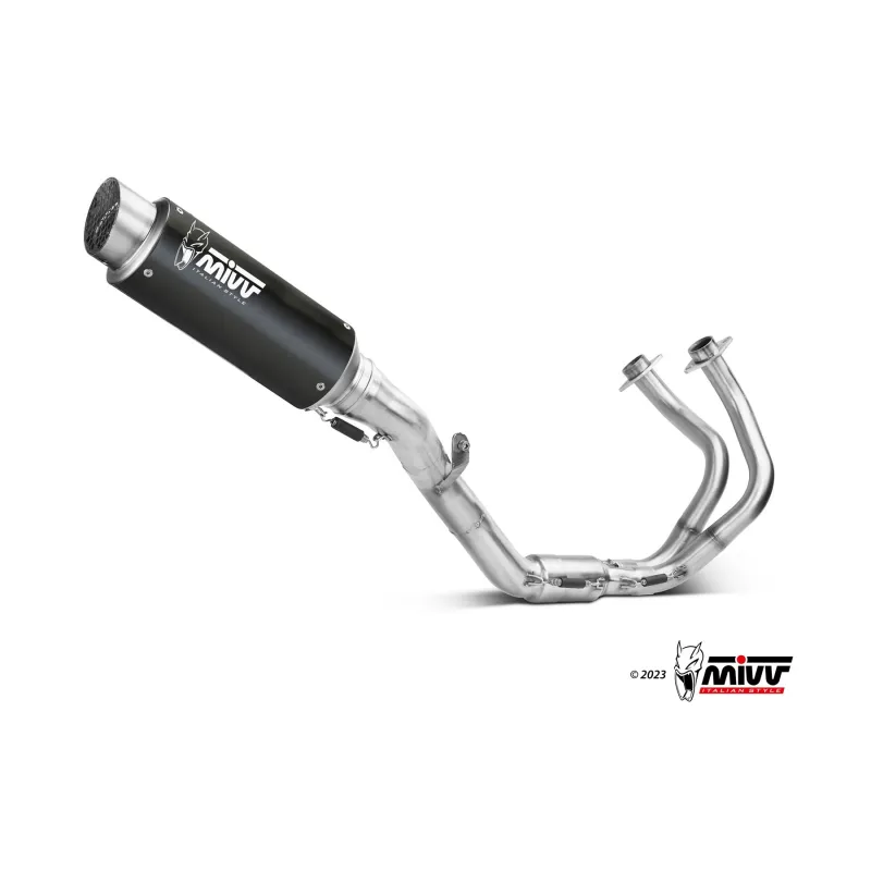 MIVV FULL SYSTEM GP PRO BLACK HOMOLOGADO KAWASAKI NINJA 650 / Z 650 2024-26