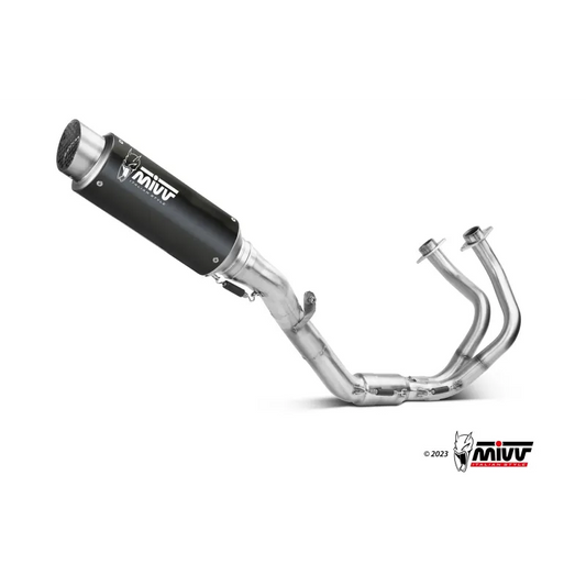 MIVV FULL SYSTEM GP PRO BLACK HOMOLOGADO KAWASAKI NINJA 650 / Z 650 2024-26