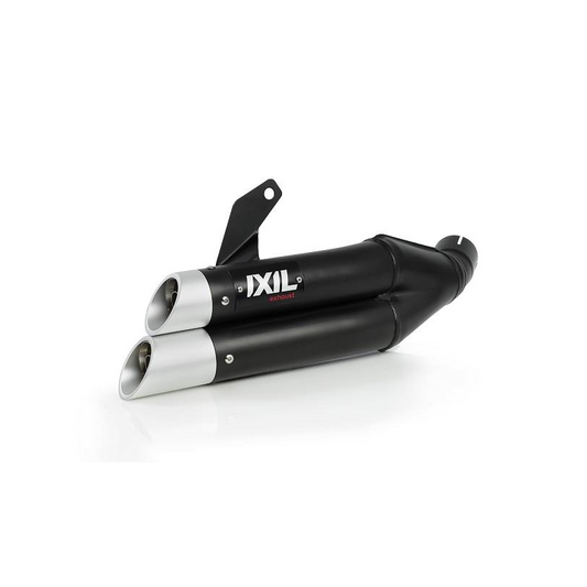 IXIL SLIP ON - DUAL HYPERLOW NEGRO XL - SUZUKI GSX 650 F 2008-15