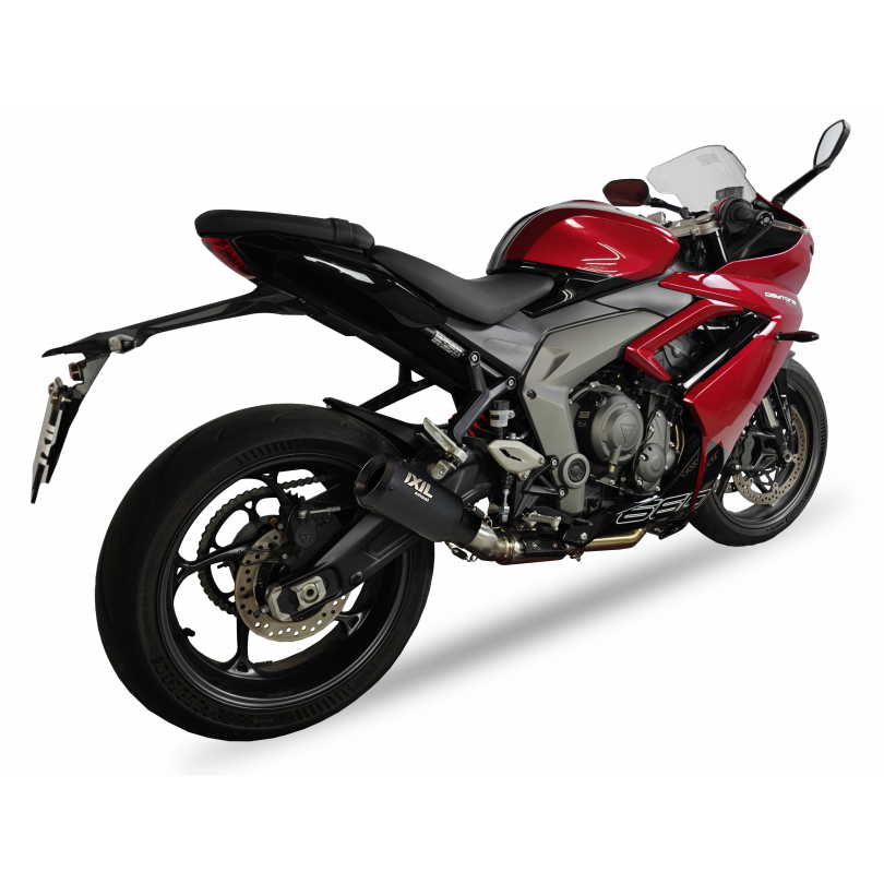 IXIL FULL SYSTEM RACE XTREM BLACK TRIUMPH DAYTONA 660 2024-26