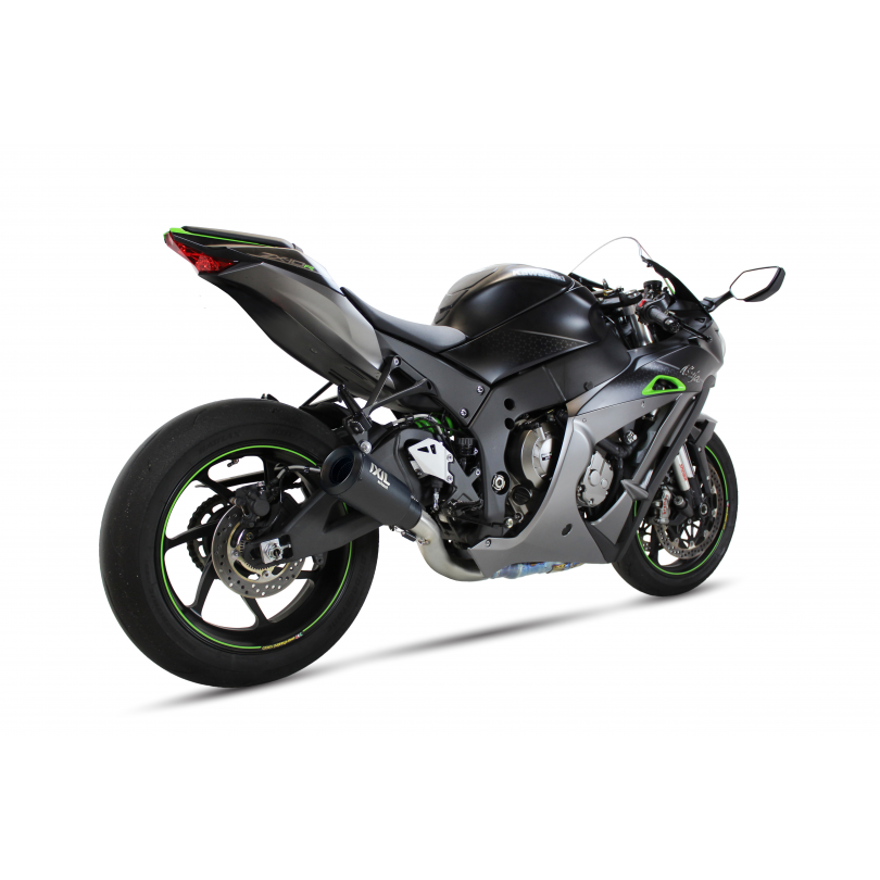 IXIL SLIP ON - RACE XTREM BLACK - KAWASAKI ZX 10 R 2016-20