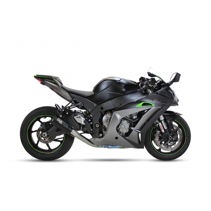 IXIL SLIP ON - RACE XTREM BLACK - KAWASAKI ZX 10 R 2016-20