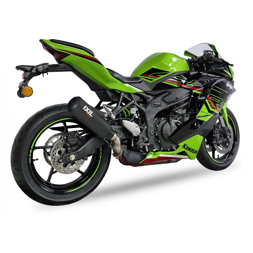 IXIL SLIP ON - ROUND CARBON XTREM - KAWASAKI NINJA ZX-4 R / RR 2023-26