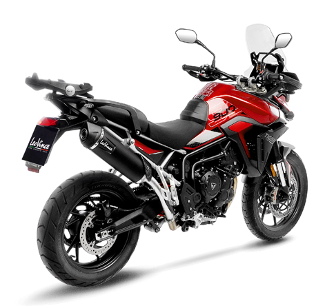 LEO VINCE ONE EVO NEGRO TRIUMPH TIGER 900 GT / GT PRO / RALLY PRO 2024-25