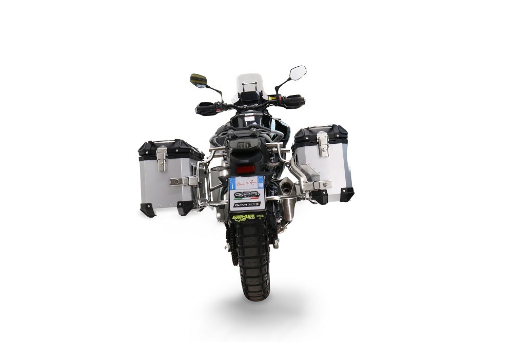 GPR TECH MALETAS LATERALES SILVER 38L + 32L CF MOTO 450 MT 2023-25