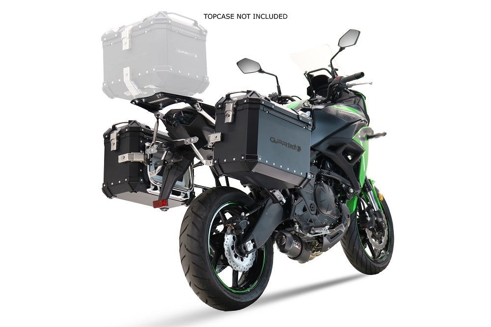 GPR TECH MALETAS LATERALES NEGRO 38L + 38L KAWASAKI VERSYS 650 2023-26