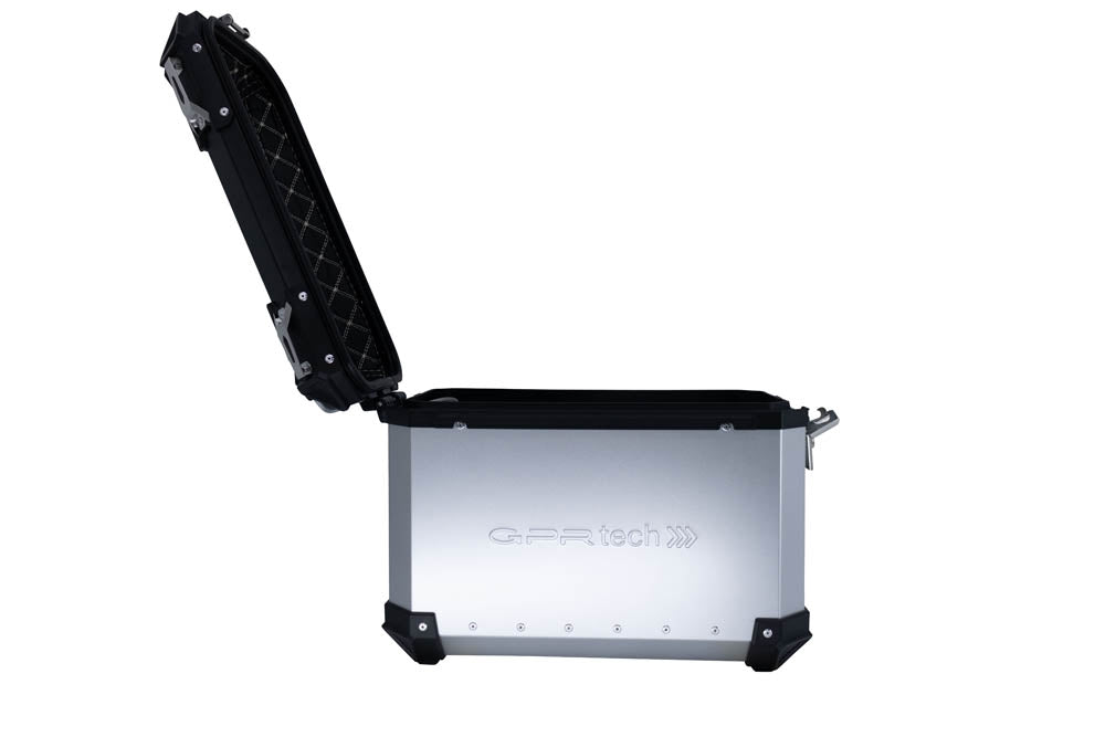 GPR TECH MALETAS LATERALES SILVER 38L + 38L KAWASAKI VERSYS 650 2023-26