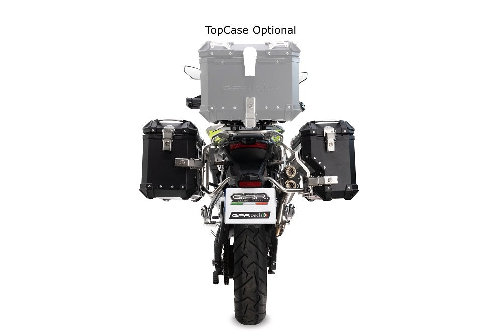 GPR TECH MALETAS LATERALES NEGRO 38L + 32L VOGE 900 DSX 2026-27
