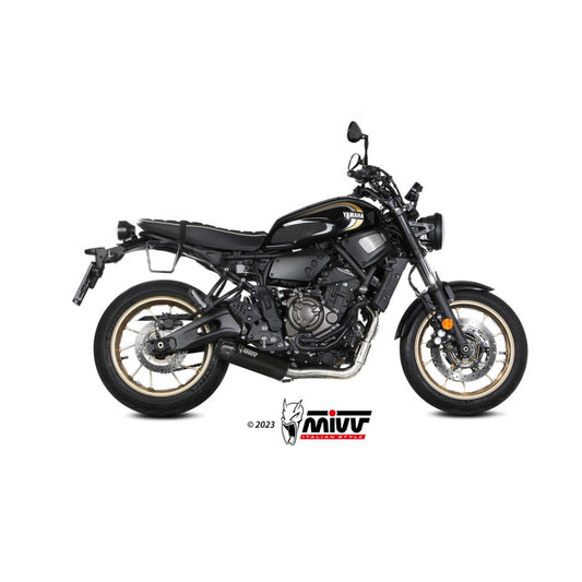 MIVV FULL SYSTEM HR-1 BLACK YAMAHA XSR 700 2021-24