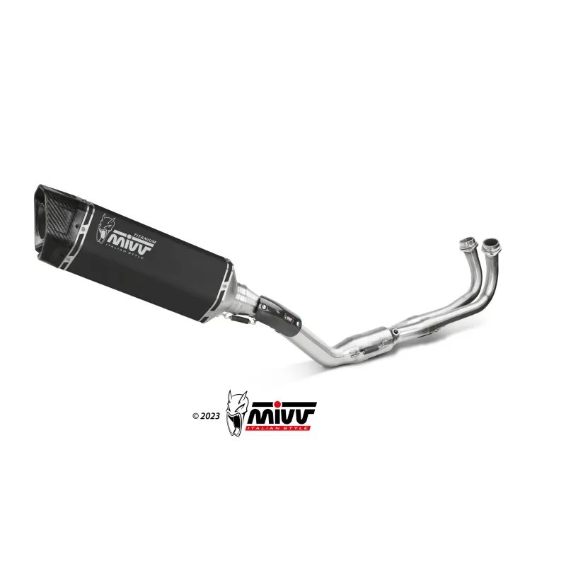 MIVV FULL SYSTEM SR-1 BLACK YAMAHA T-MAX 560 2022-25